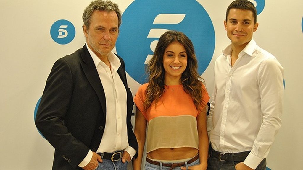 Jose Coronado, Álex González e Hiba Abouk, listos para el rodaje de 'El Príncipe'