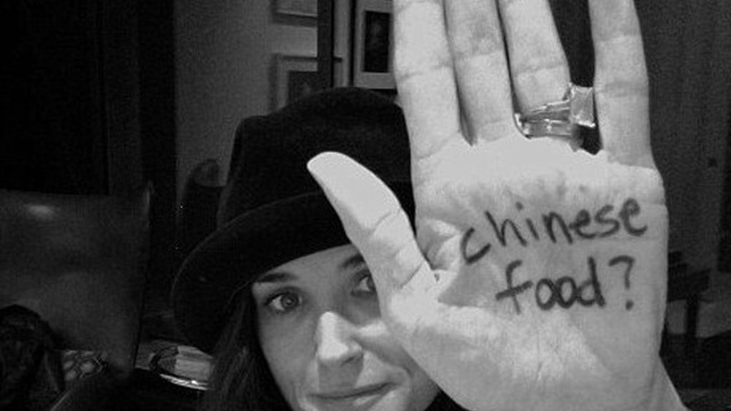 Los mensajes provocativos de Demi Moore y Ashton Kutcher