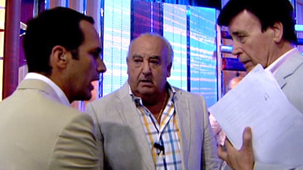 Humberto Janeiro, a punto de abandonar el plató de 'Enemigos íntimos'