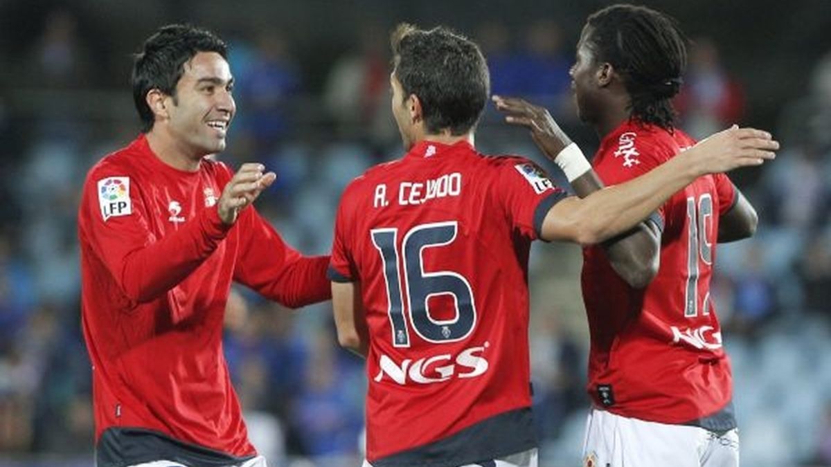 El Getafe logró un empate (2-2) en casa ante Osasuna. Foto: EFE.