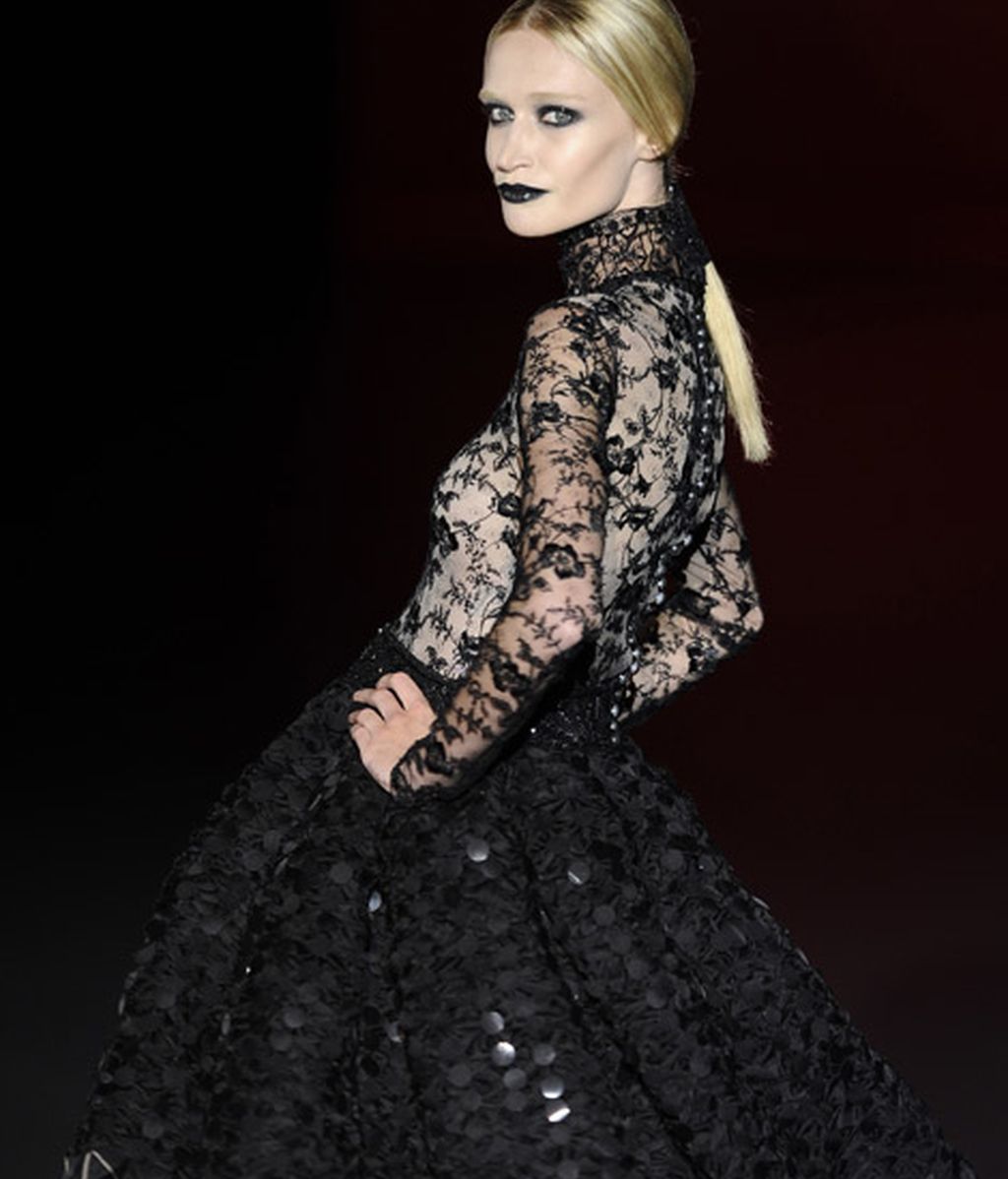 El diseñador sigue fiel a su estilo