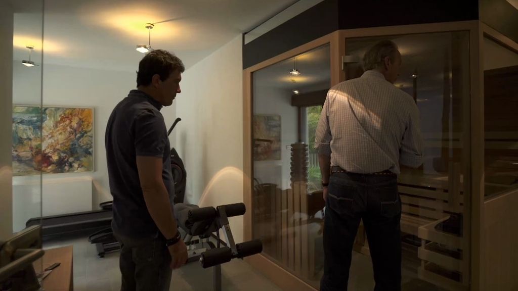 Bertín Osborne visita la  actual residencia del actor