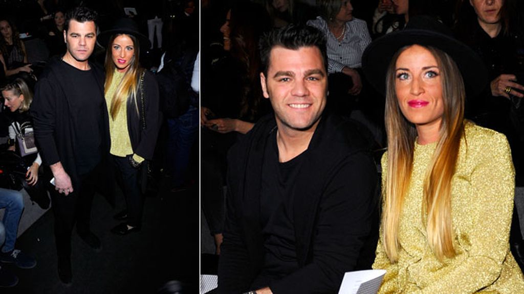 Fonsi Nieto en el desfile de Amaya Arzuaga