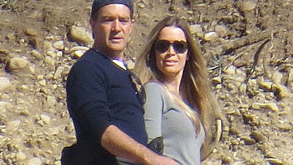 Antonio Banderas y Nicole Kimpel