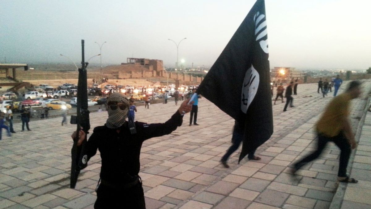 Yihadistas en Mosul
