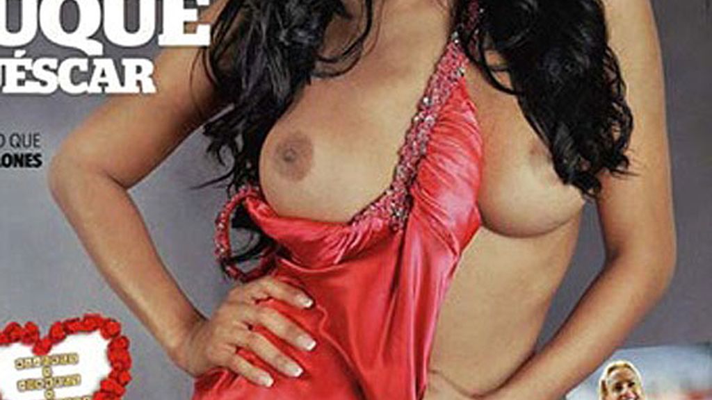 Jacqueline, pretendienta de Oliver, posa desnuda en Interviú