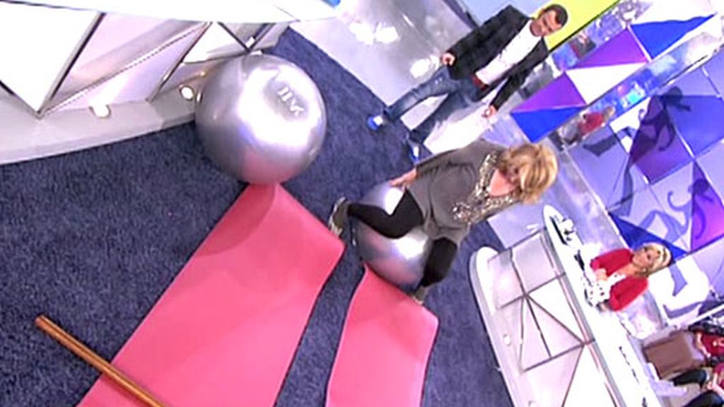 Practicando Pilates