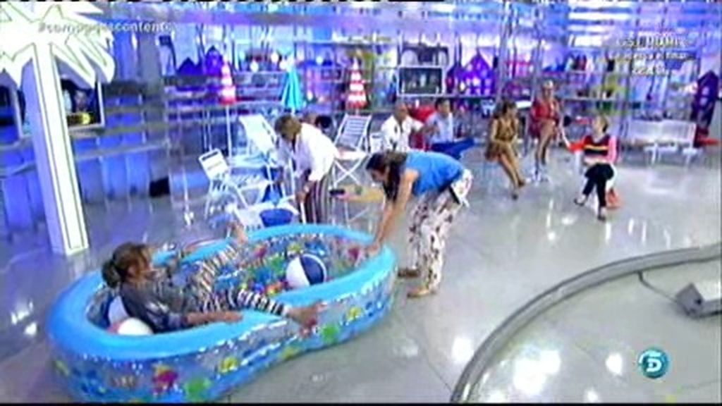 El lado más infantil de Mila Ximénez