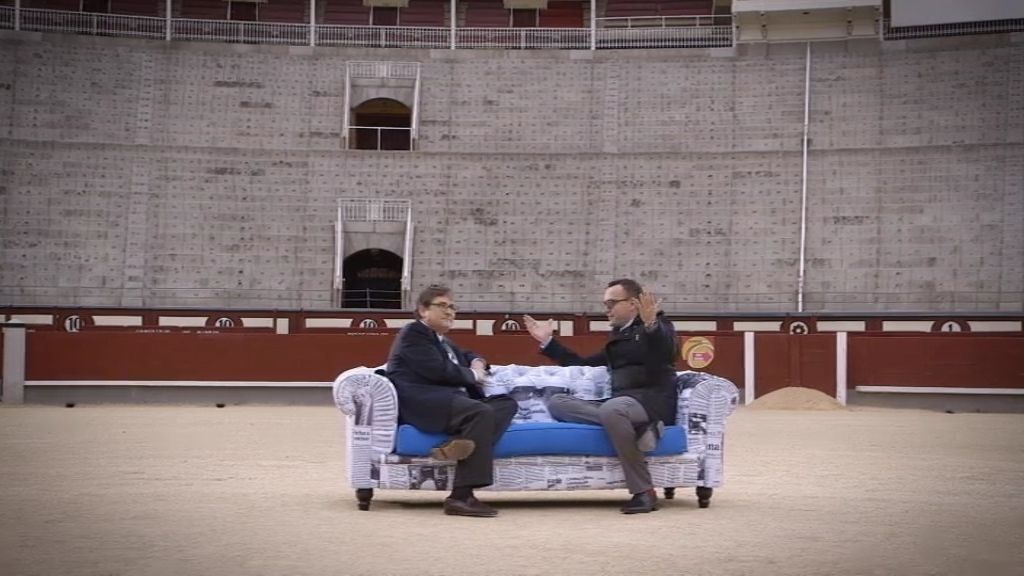 El tertuliano charla con el publicista