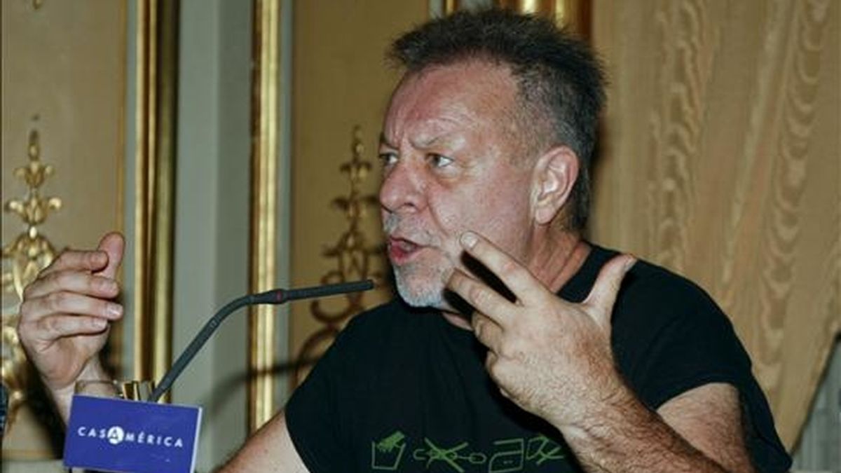 El cineasta y músico argentino León Gieco. EFE