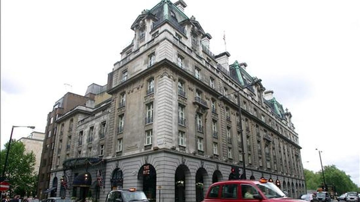 Fotografía de archivo de una imagen del hotel Ritz de Londres (Reino Unido). EFE/Archivo