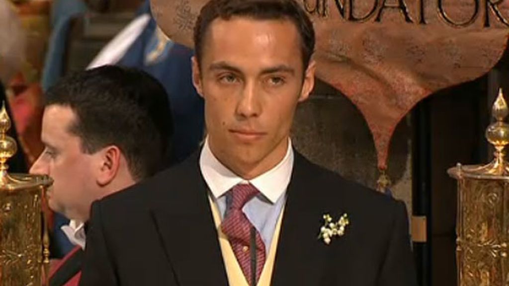 James Middleton, leyendo