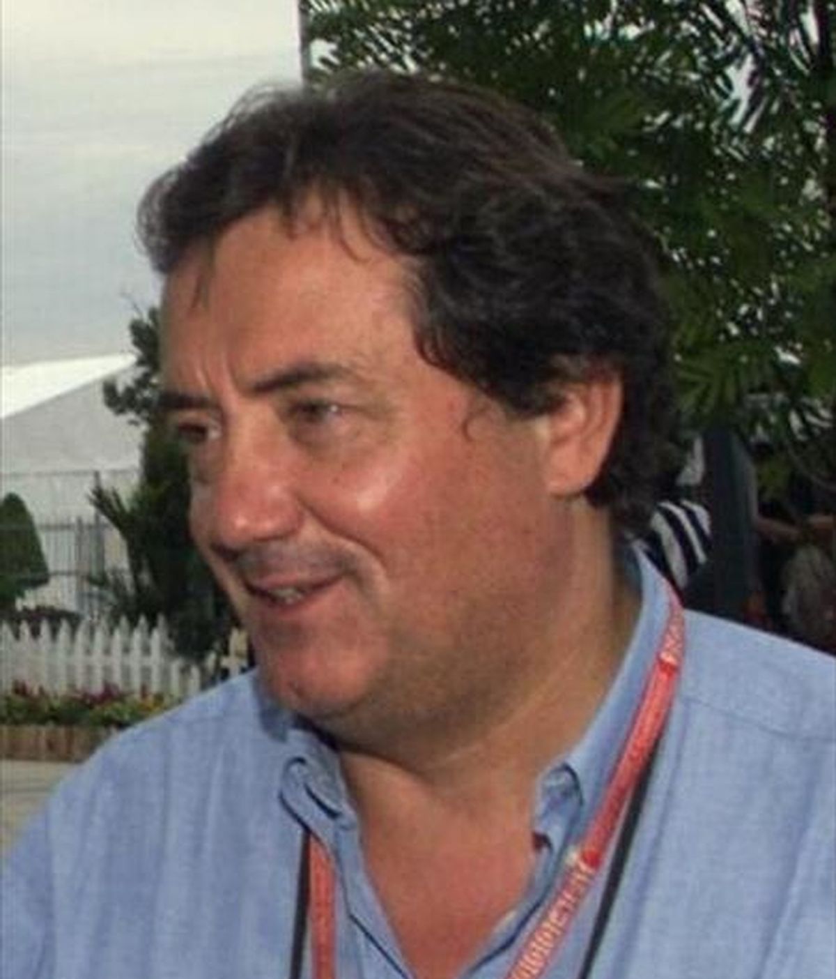 El italiano Giancarlo Minardi, director general de la escudería a la que da nombre. EFE/Archivo