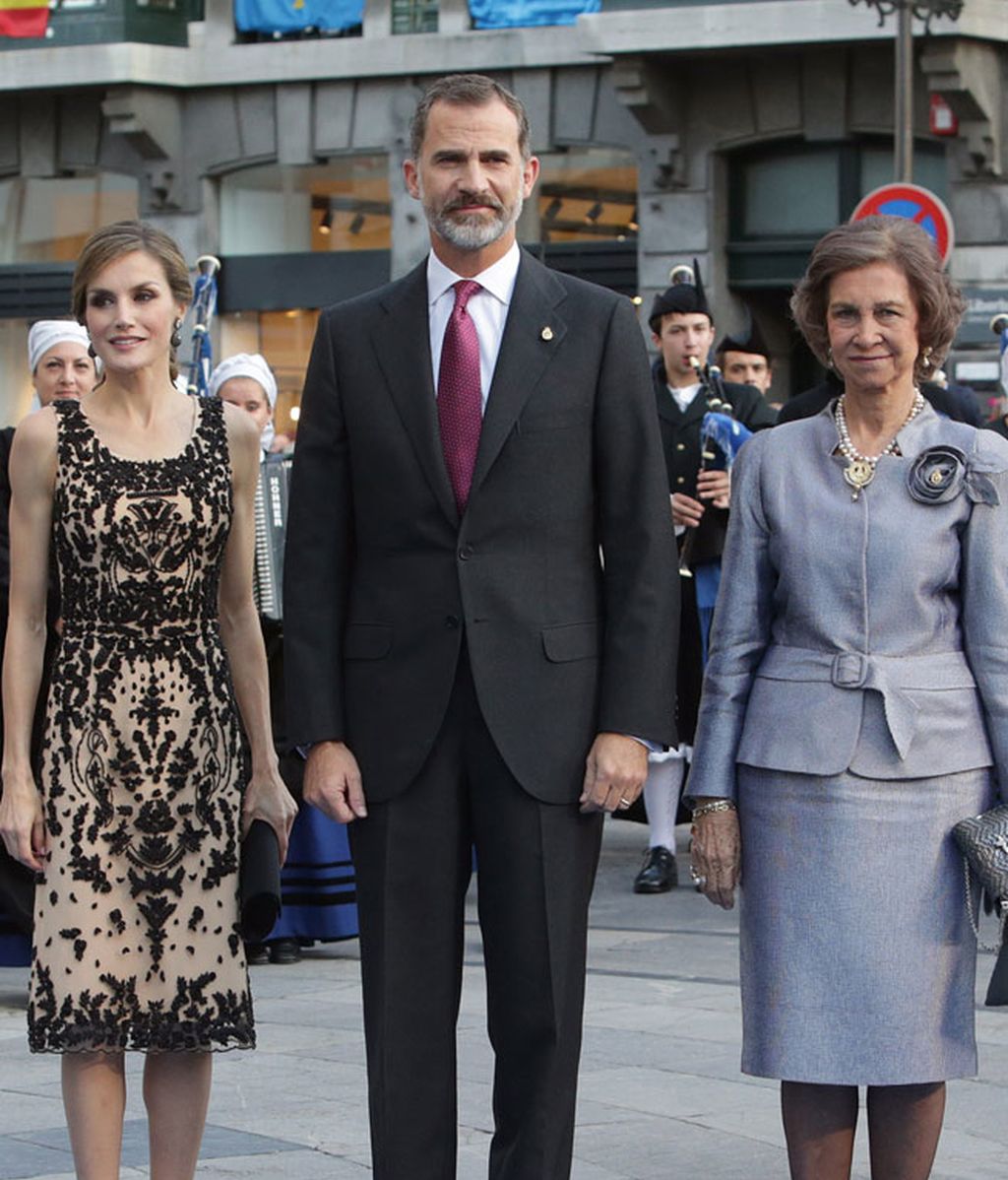 Invitados y premiados en la entrega presidida por los Reyes