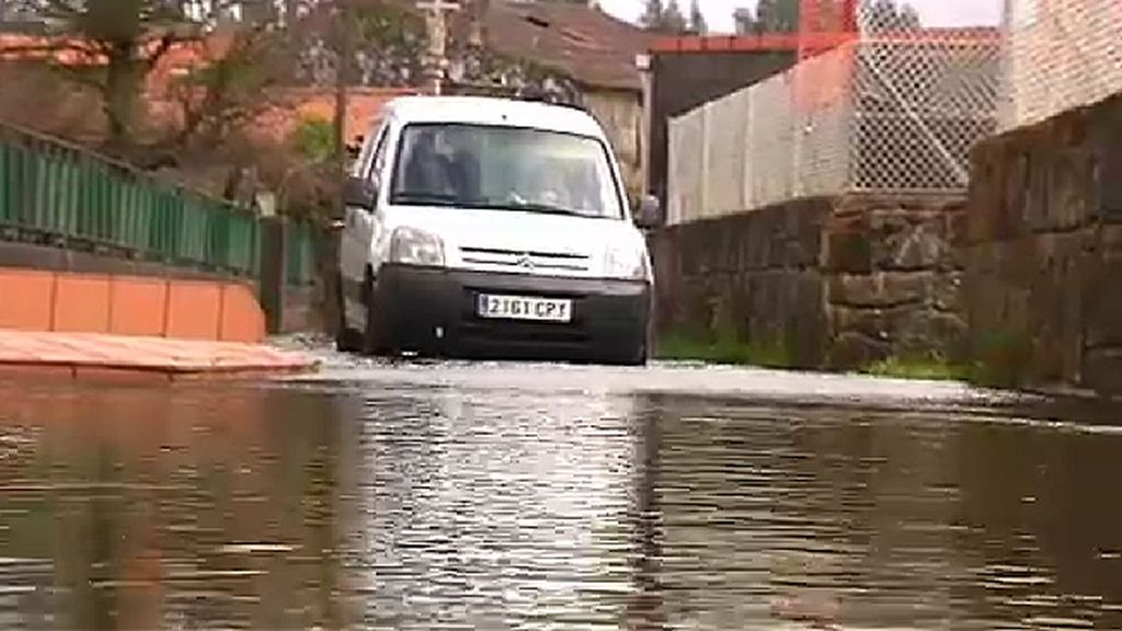 Aumentan las inundaciones en Galicia por la cantidad de lluvia caída