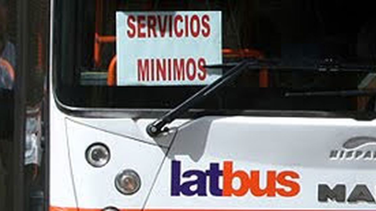 Huelga de conductores de autobuses en Murcia