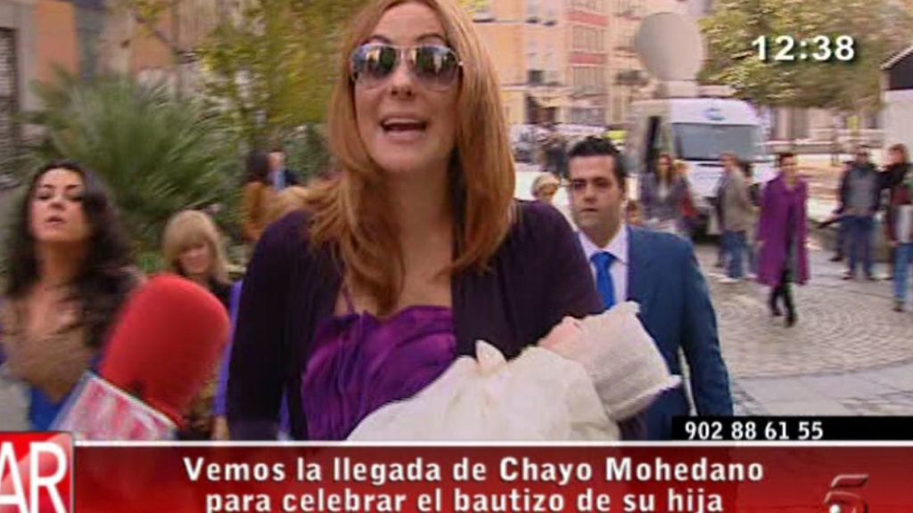 La pequeña ha sido bautizada en la iglesia de San Andrés