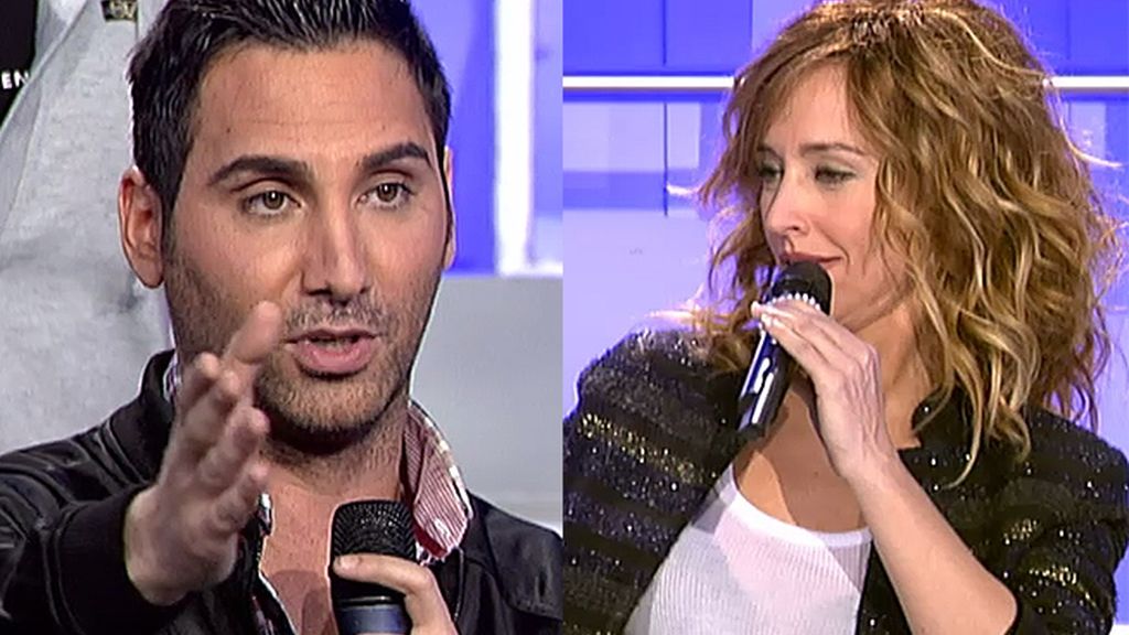 Emma expulsa a David Morales del plató Emma expulsa a David Morales del plató