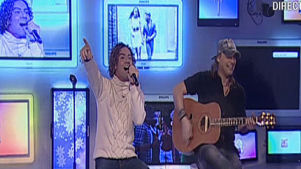 Bisbal, la primera sorpresa de la noche