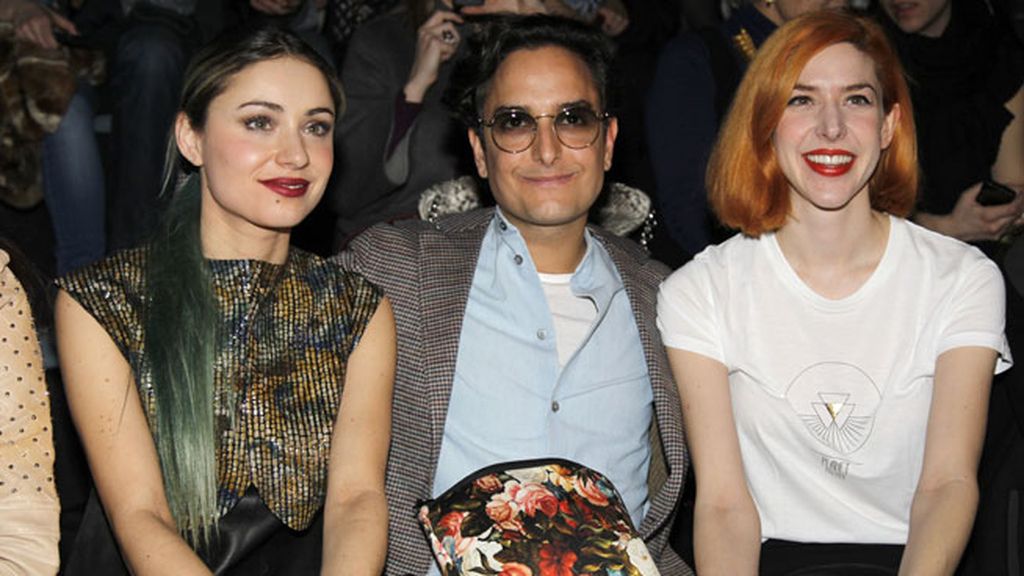 José Fernández Pacheco en el desfile de María Escote y Mart ín Lamothe