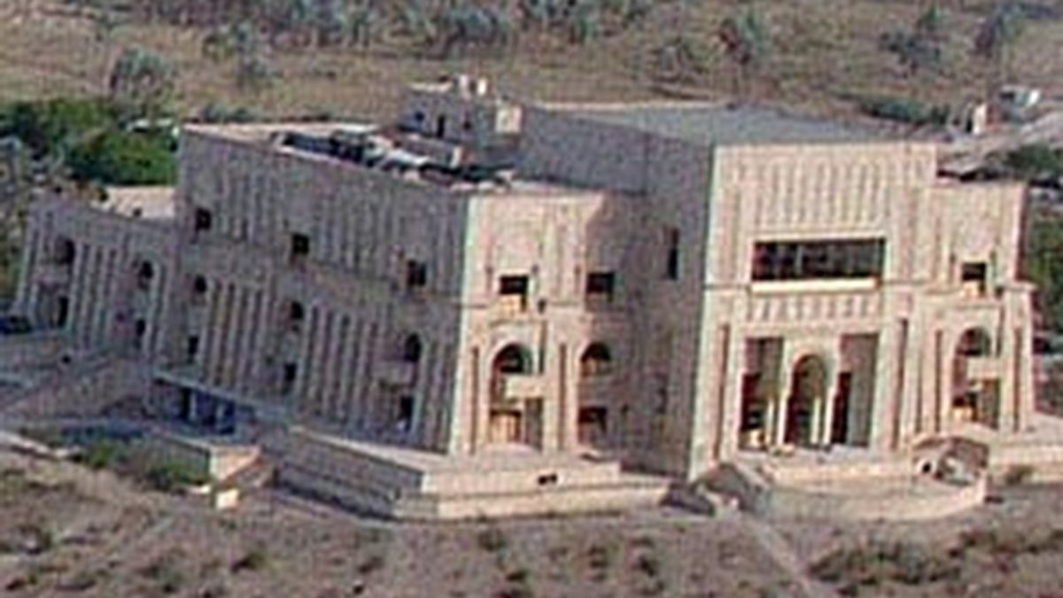 El Palacio Babilonia que perteneció al dictador iraquí, Sadam Hussein. Foto de archivo