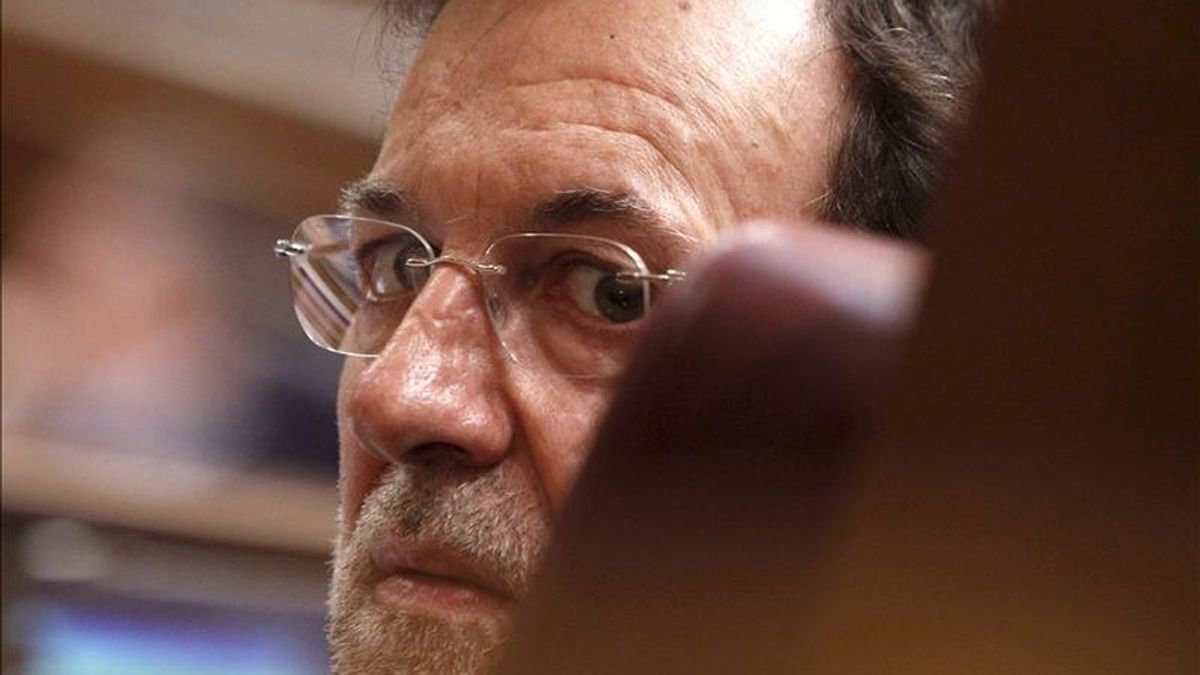 El presidente del PP, Mariano Rajoy. EFE/Archivo