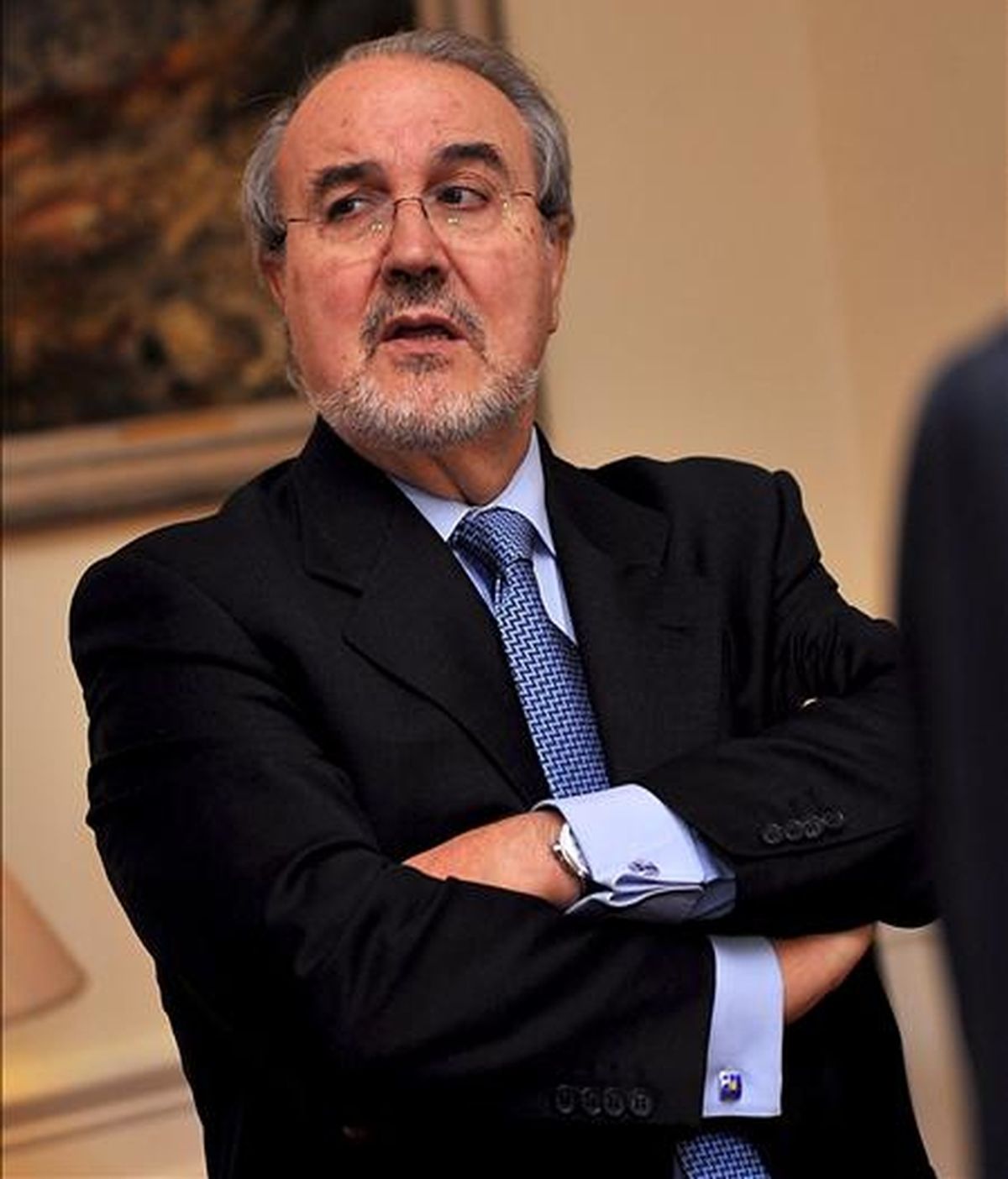 El ministro de Economía y vicepresidente segundo español, Pedro Solbes. EFE/Archivo