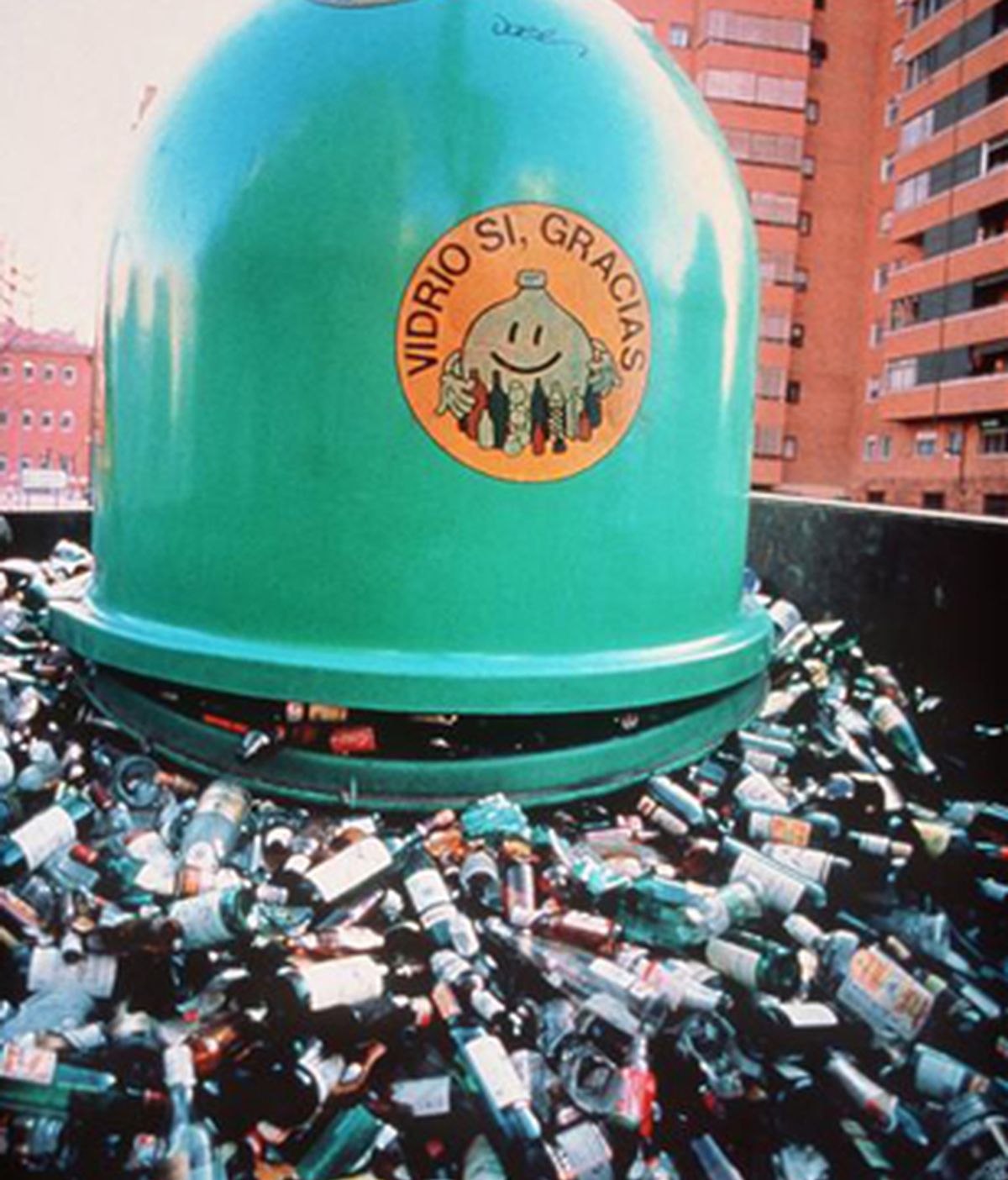 Madrid produce toneladas de basuras. Foto: Archivo.