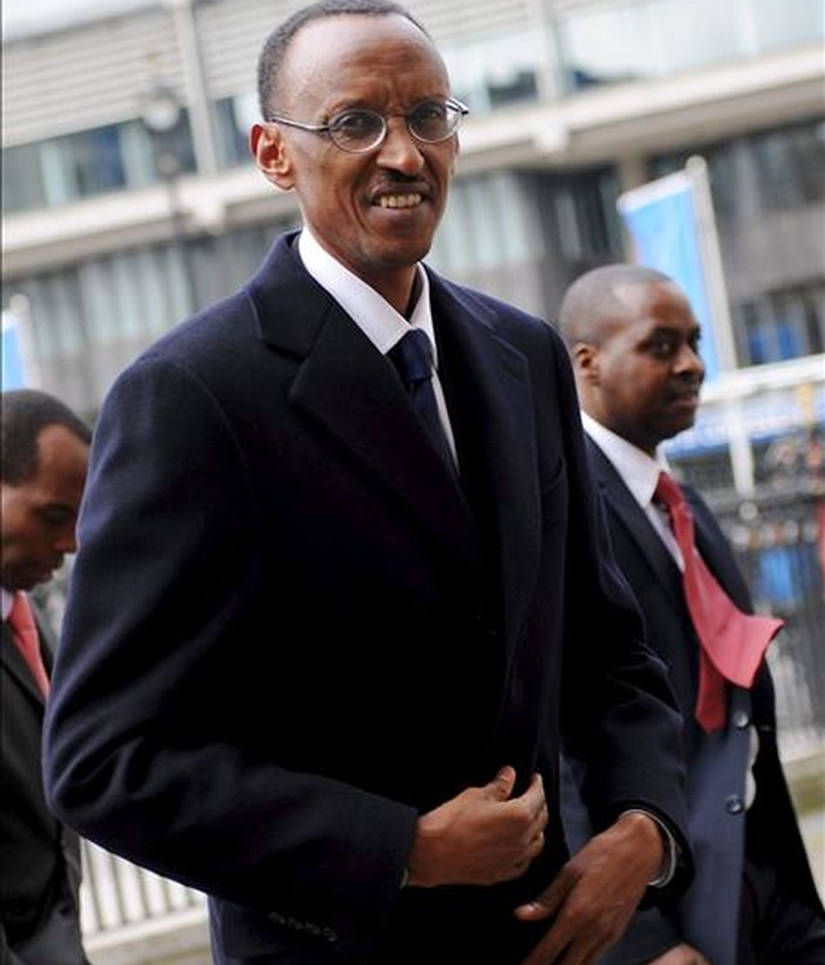 La selección del presidente de Ruanda, Paul Kagame, ha sido criticada por formaciones políticas y organizaciones de derechos humanos españolas, que han recordado las acusaciones de genocidio formuladas contra él. EFE/Archivo