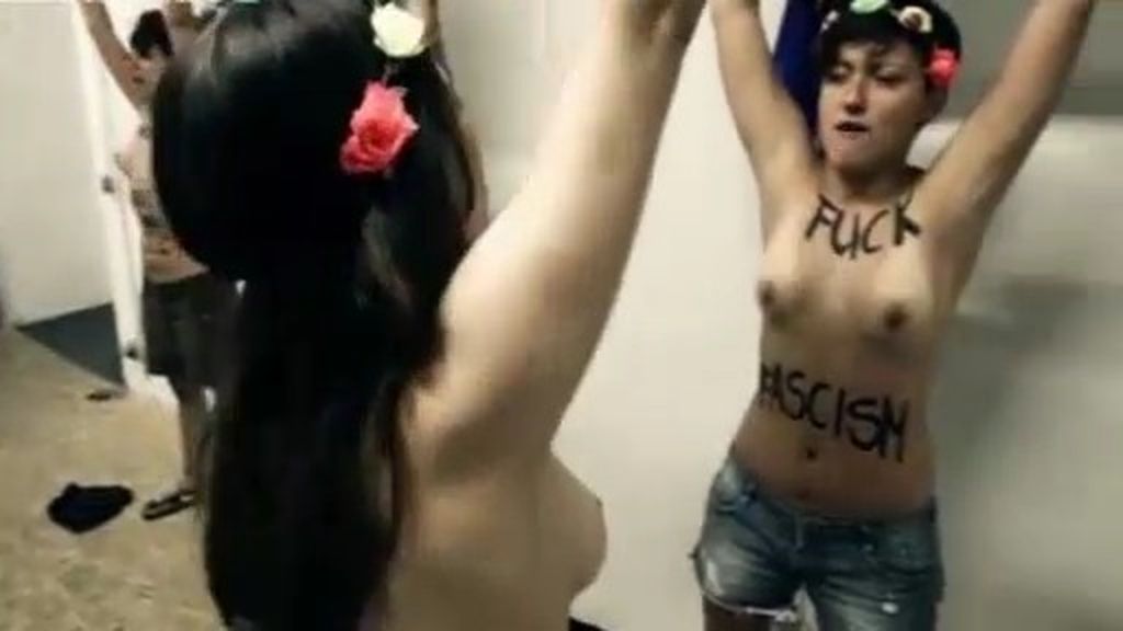 Femen es ya una una marca internacional con 300 guerreras del toples