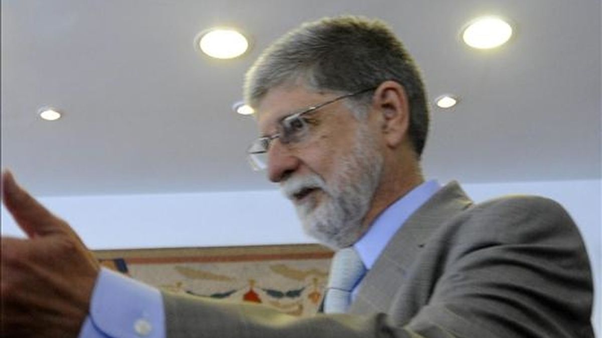 El canciller brasileño, Celso Amorim, destacó que las grandes potencias aún son reticentes a compartir el poder "cuando se trata de guerra y paz". EFE/Archivo El canciller brasileño, Celso Amorim, destacó que las grandes potencias aún son reticentes a compartir el poder "cuando se trata de guerra y paz". EFE/Archivo