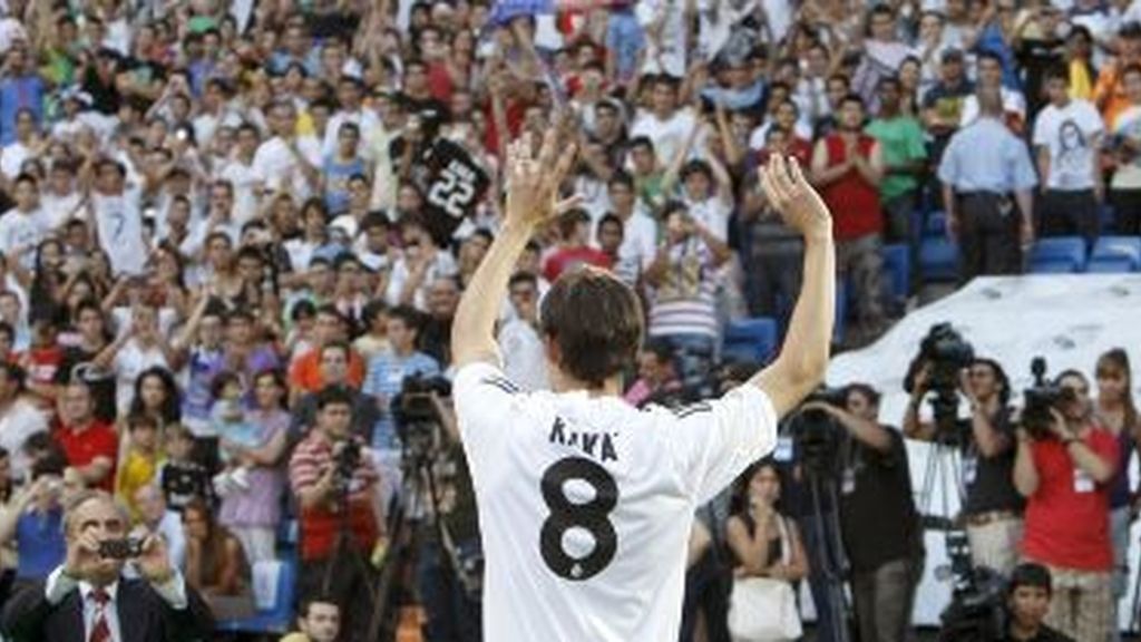 Kakà llega al Real Madrid