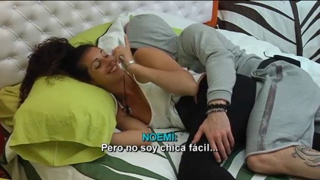 Noemí, a Aless: "No soy una chica fácil"