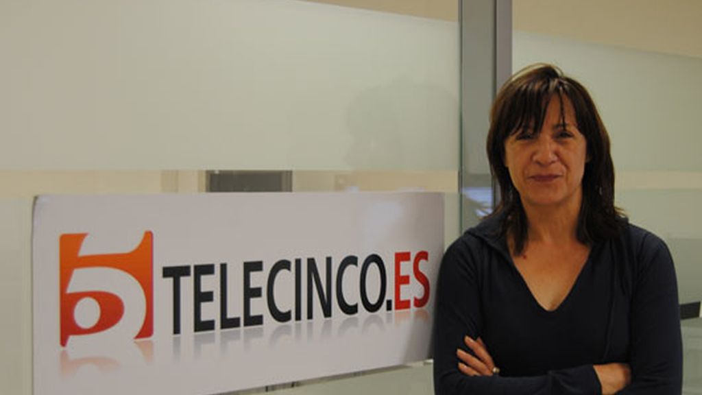 Blanca Portillo visita telecinco.es