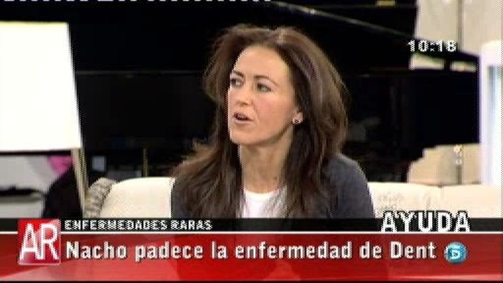 Eva, madre de Nacho: "No hay terapia, hay medicamentos paliativos"