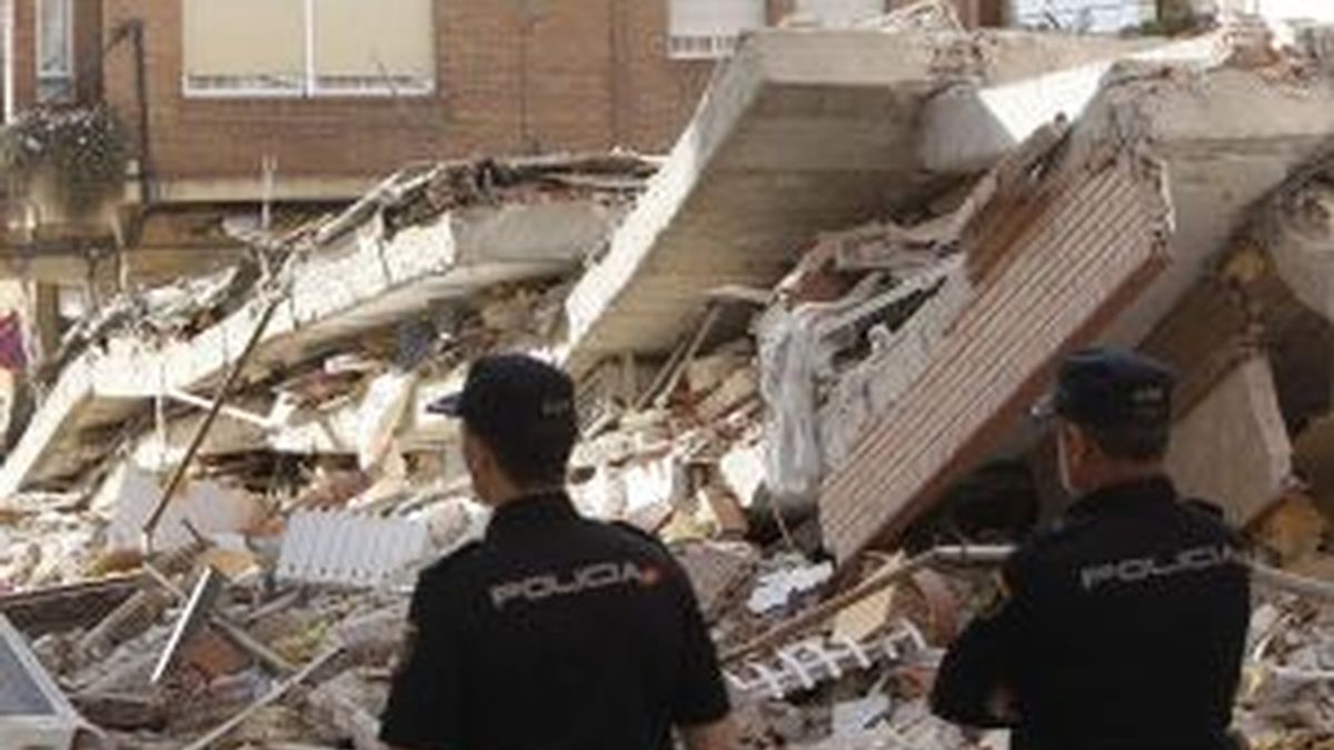 Edificios destrozados. Foto: EFE.