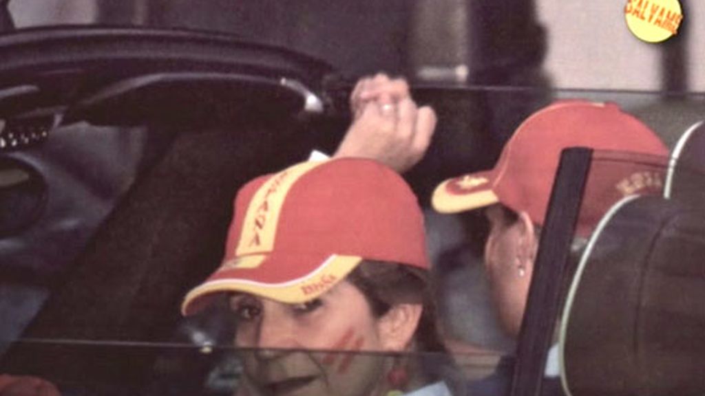La Infanta celebra el triunfo de la selección en el Mundial de Sudáfrica