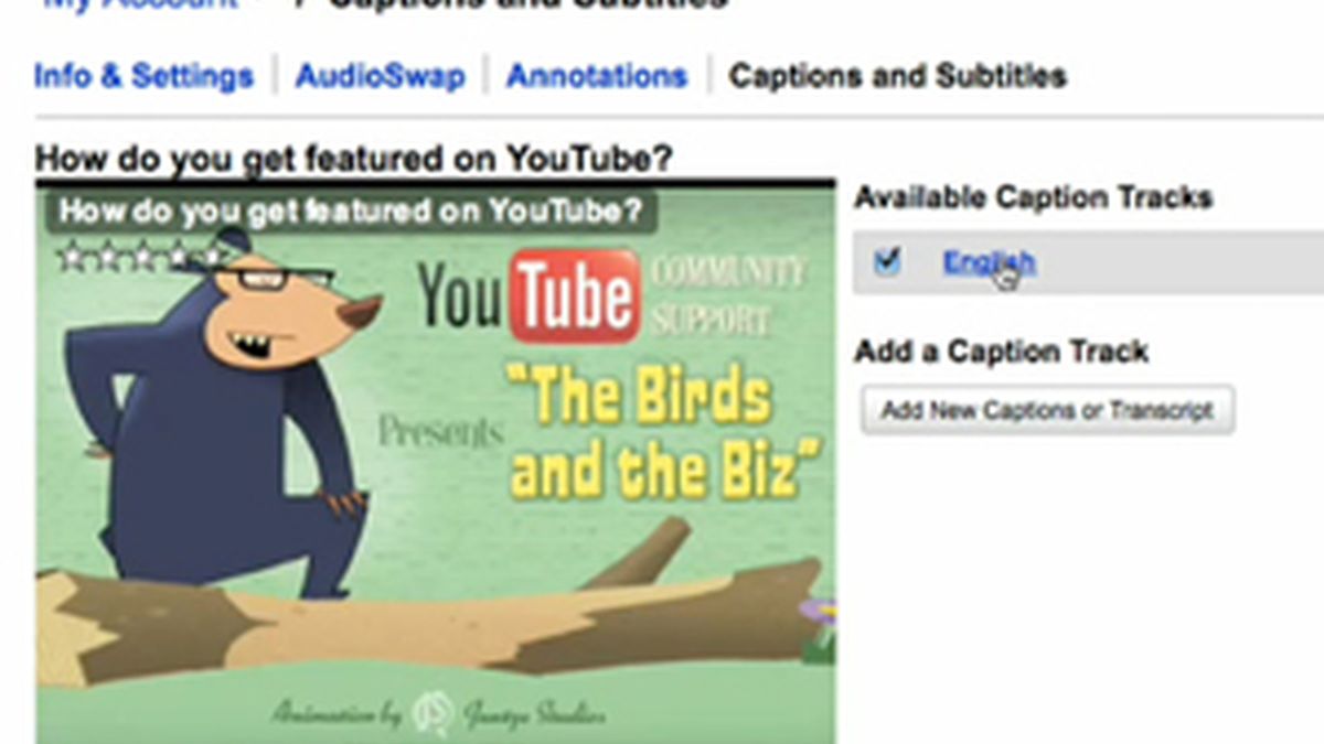 YouTube lanza en pruebas una aplicación para generar subtítulos automáticos.