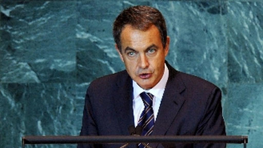 Zapatero, en la Cumbre del Milenio