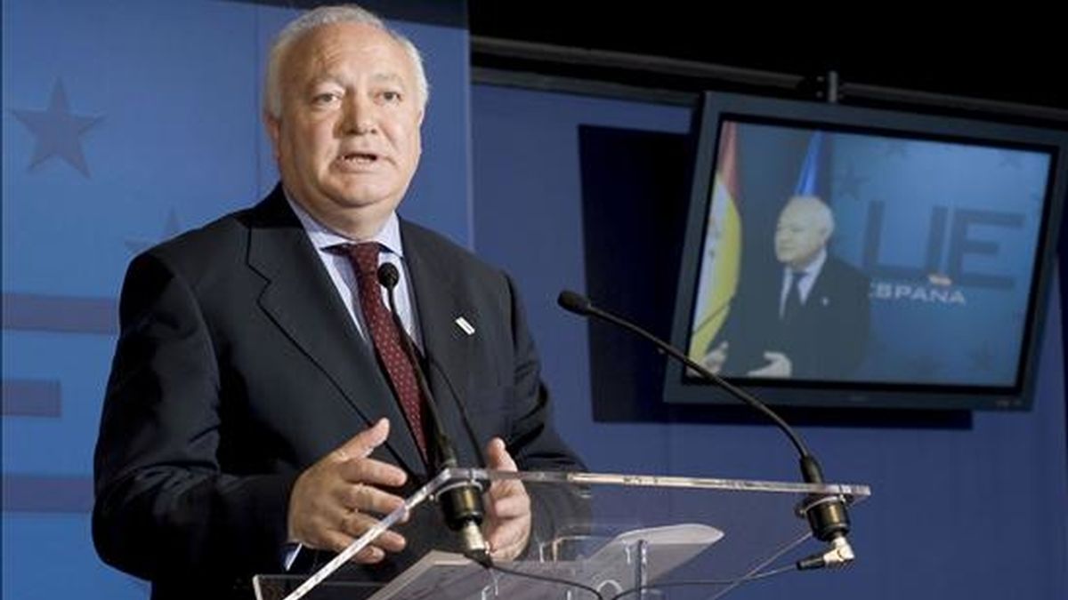 El ministro de Asuntos Exteriores, Miguel Ángel Moratinos. EFE/Archivo