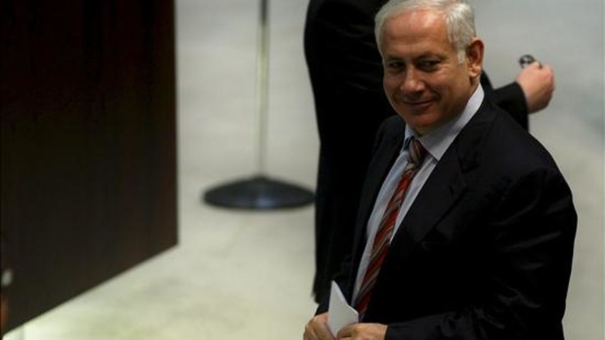 El primer ministro de Israel Benjamin Netanyahu. EFE/Archivo