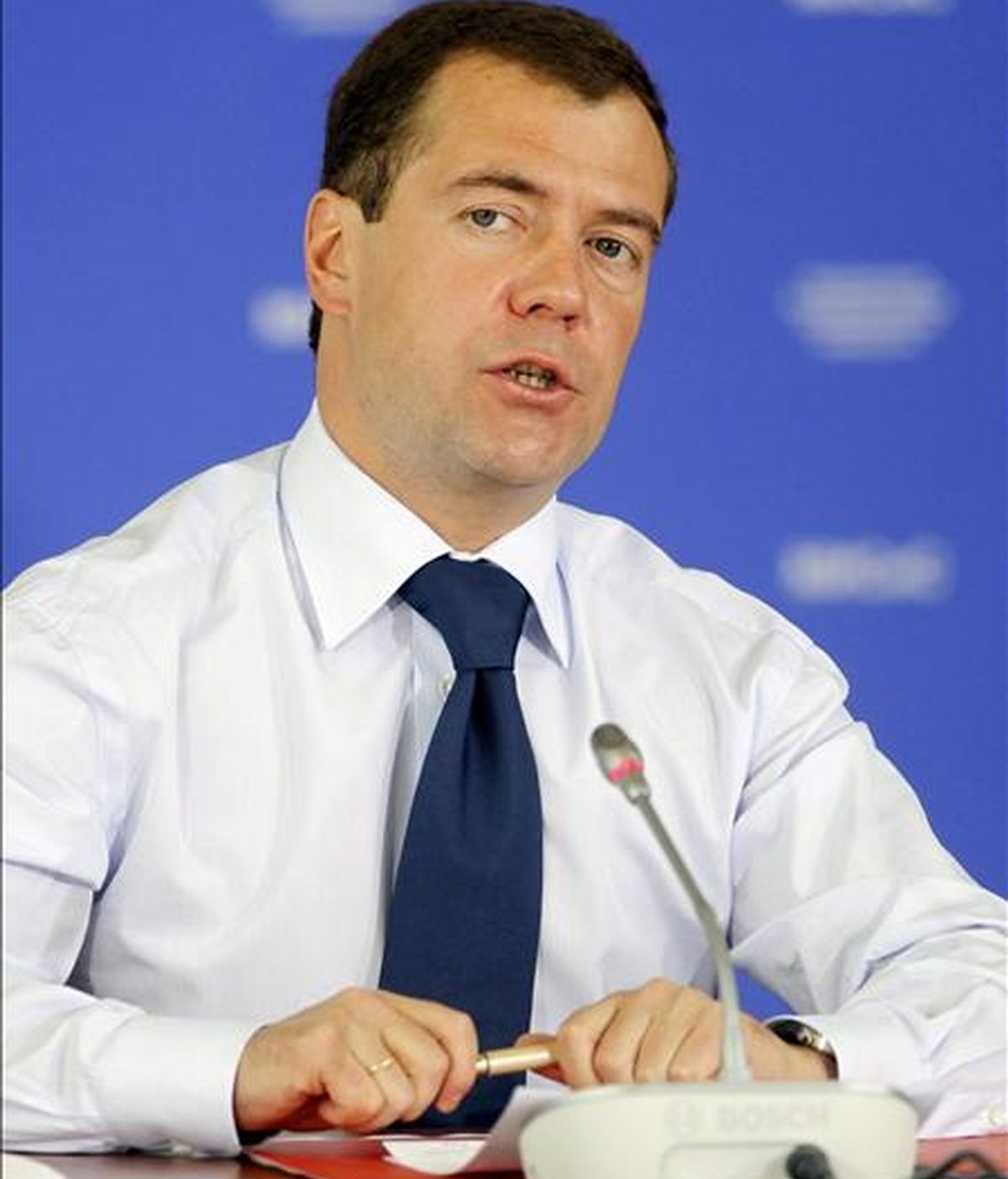 El presidente ruso, Dmitri Medvédev. EFE