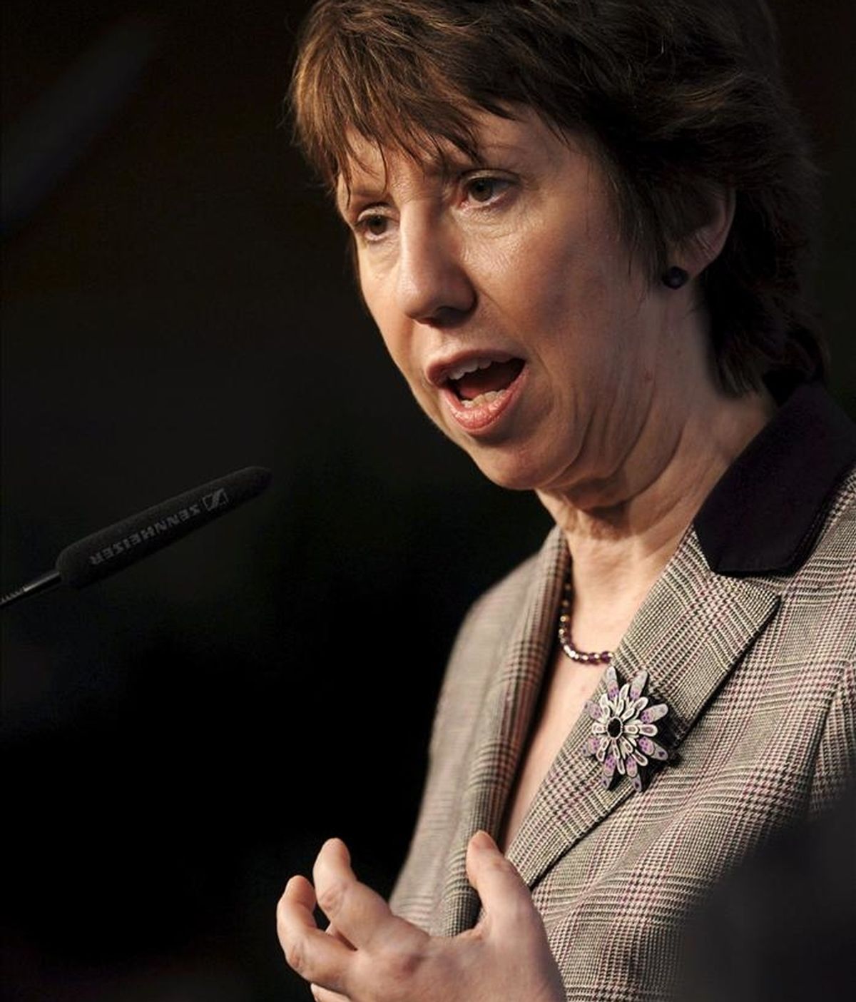 La alta representante de la Unión Europea para Política Exterior, Catherine Ashton. EFE/Archivo
