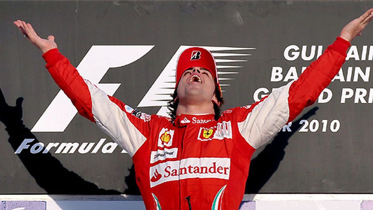 Fernando Alonso, ganador del último Gran Premio de Bahrein. FOTO: AP. Fernando Alonso, ganador del último Gran Premio de Bahrein. FOTO: AP.