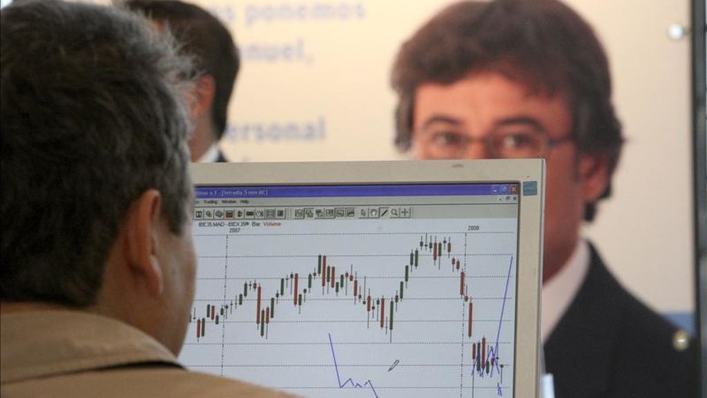 Imagen del Salón de la Bolsa y otros Mercados Financieros. EFE/Archivo