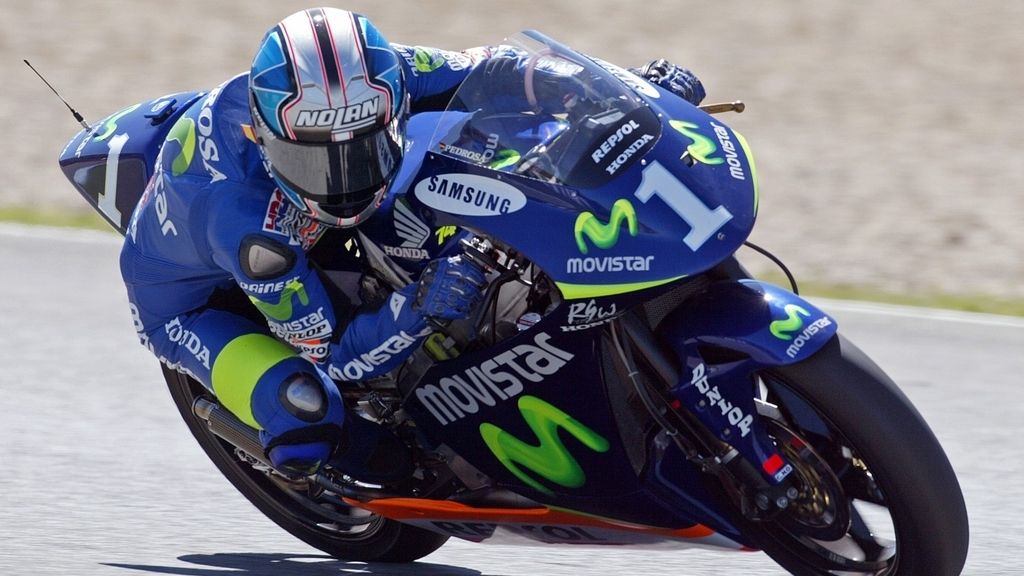 Pedrosa, con la Honda de 2005