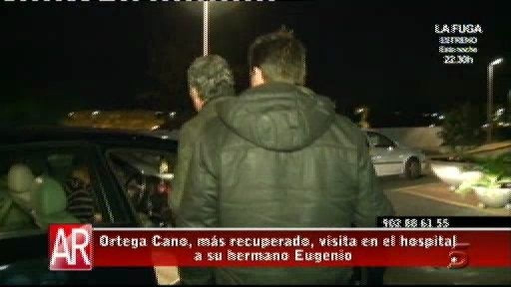 Ortega Cano visita a su hermano Eugenio