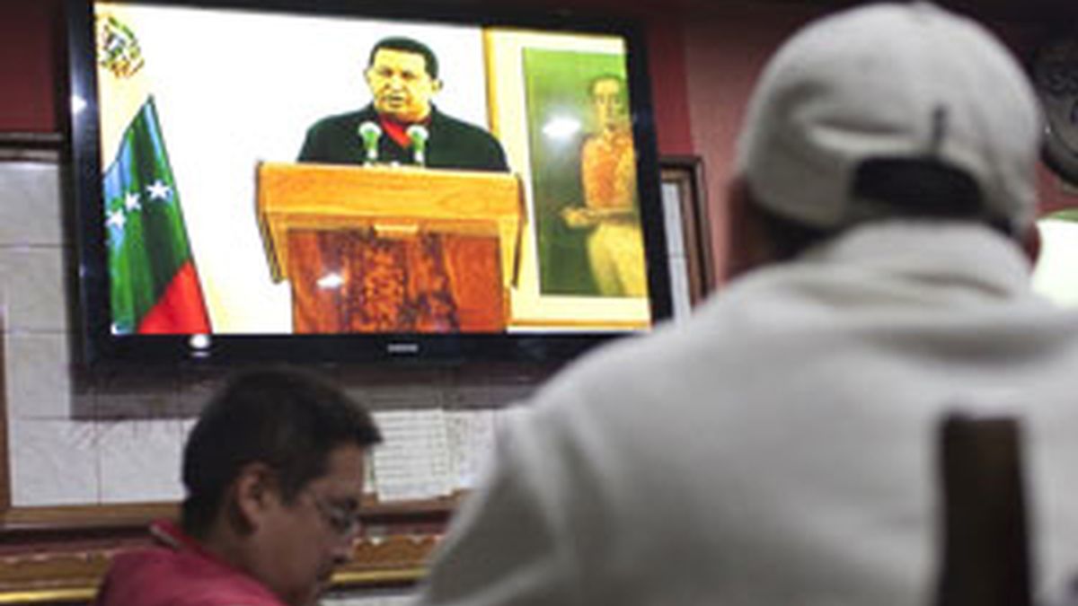 Chávez ha dado la noticia en un discurso televisado desde La Habana. Víode: Informativos Telecinco