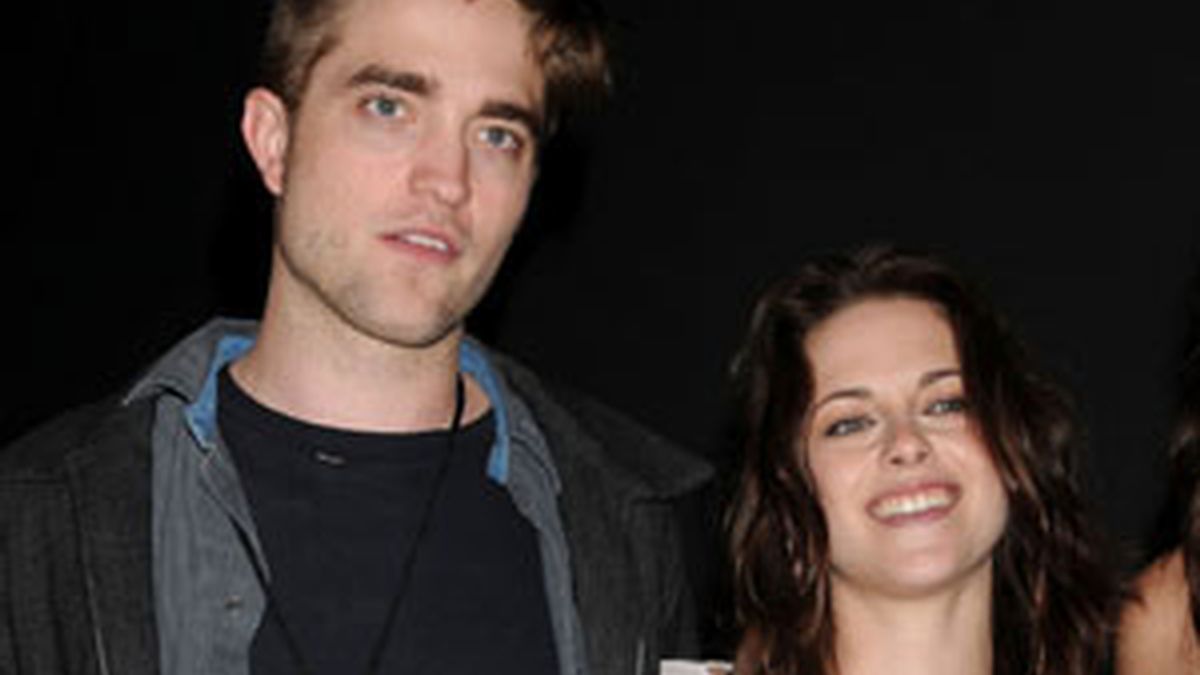 Kristen Stewart con Robert Pattinson. Foto: Gtres
