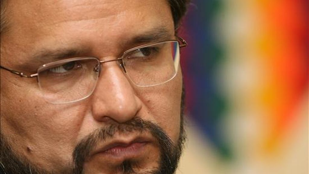 El ministro de Gobierno (Interior) de Bolivia, Alfredo Rada, reconoció que cinco agentes policiales ingresaron en Paraguay junto a seis civiles bolivianos. EFE/Archivo El ministro de Gobierno (Interior) de Bolivia, Alfredo Rada, reconoció que cinco agentes policiales ingresaron en Paraguay junto a seis civiles bolivianos. EFE/Archivo